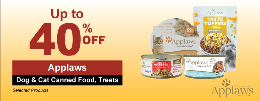 Applaws Dog & Cat Canned Food, Treats Promo